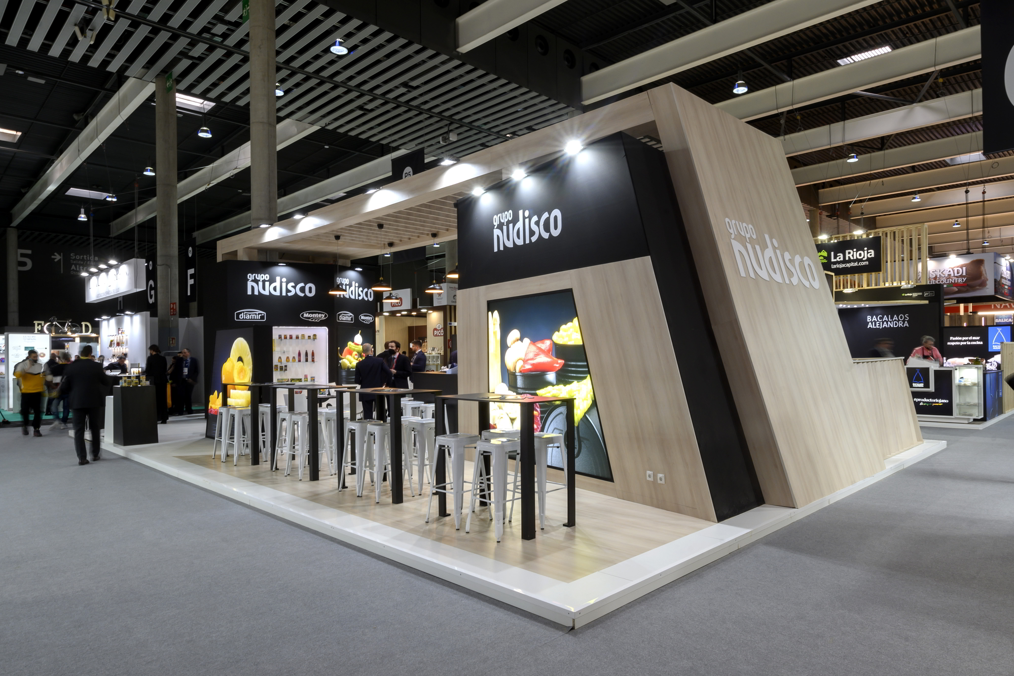 ALIMENTARIA 2022 NUDISCO stand feria alimentaria