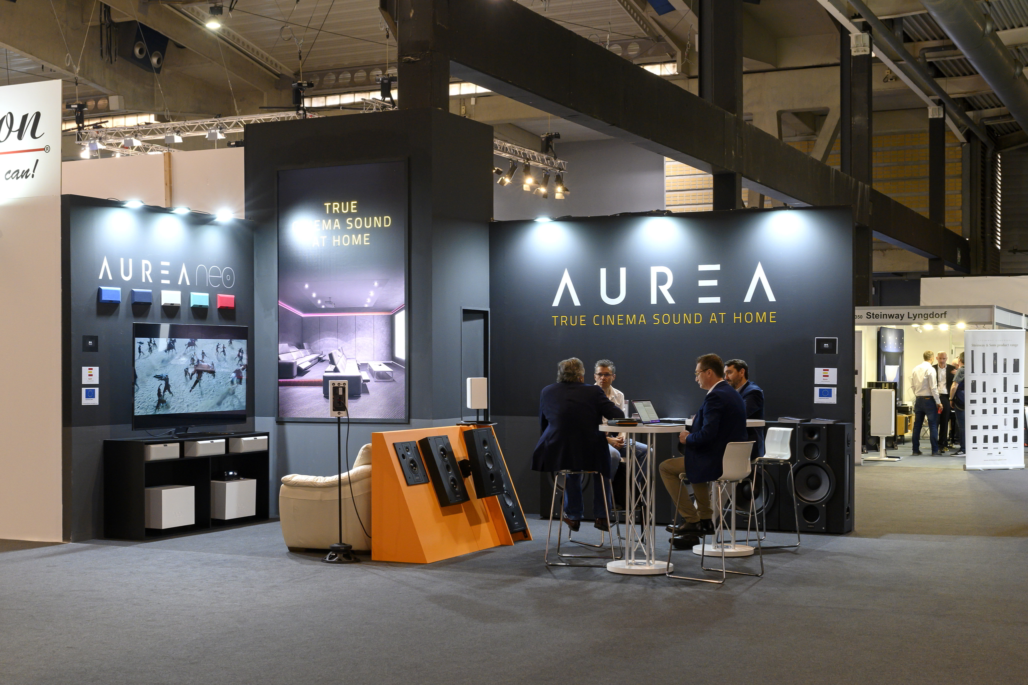 ISE 2022 AUREA stand ISE 2022 AUREA