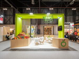 stand hawo fruit madrid Stand para feria en Barcelona de Singapore